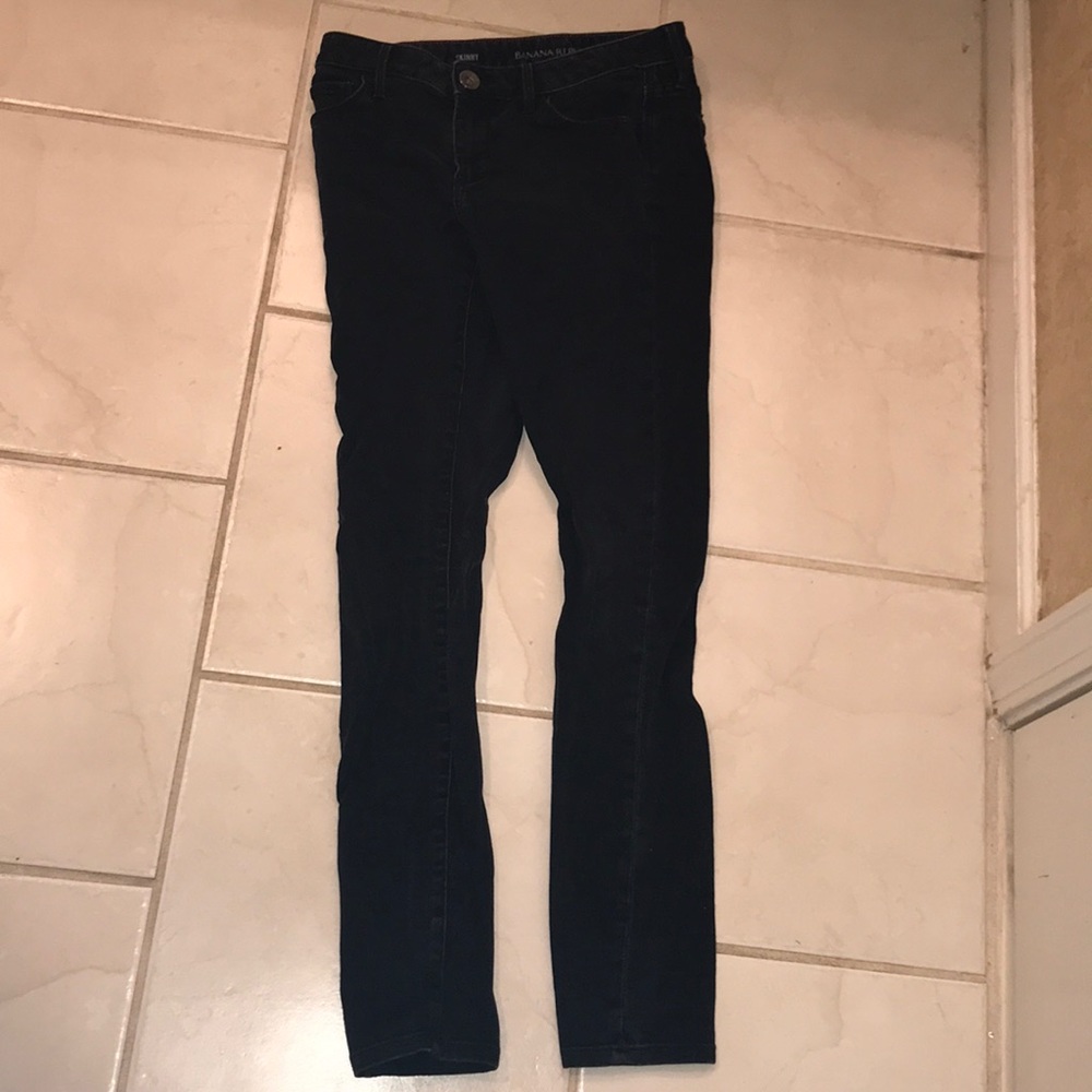 Skinny Black Banana Republic Jeans